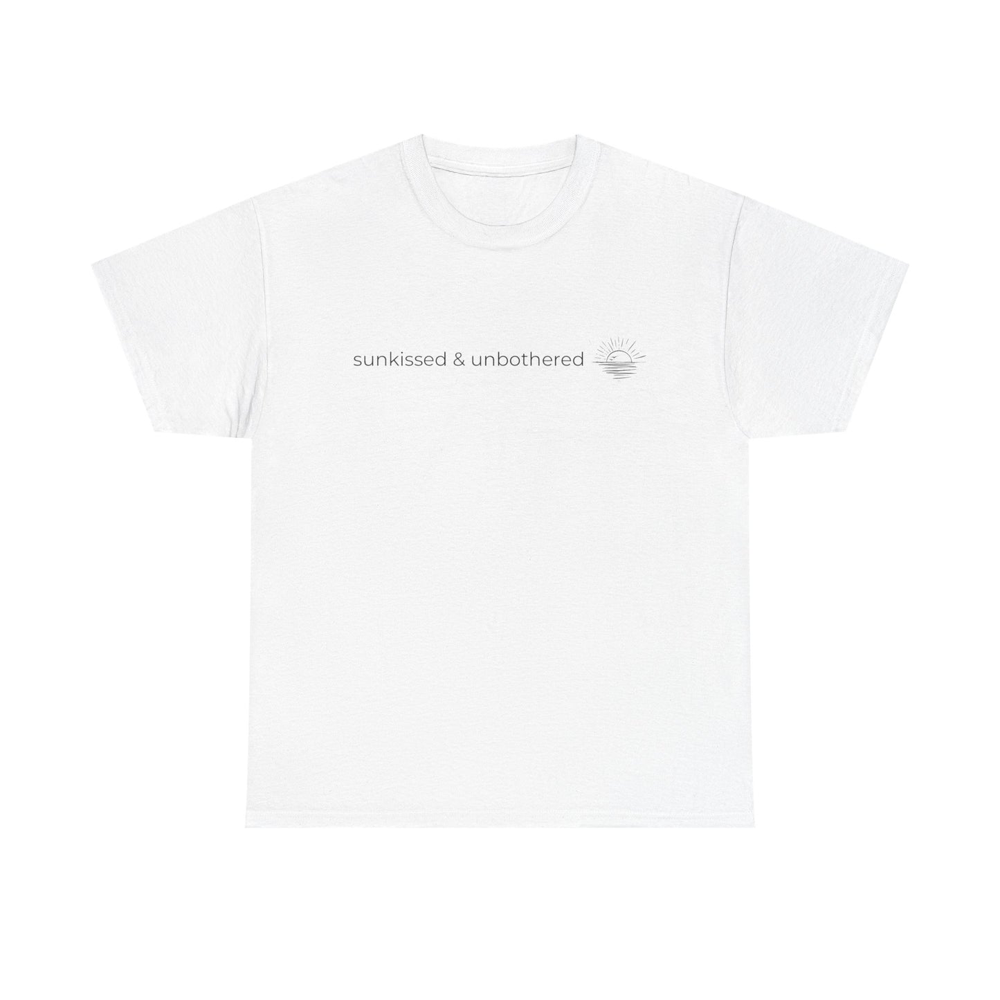 Sunkissed & Unbothered – Summer Cotton Tee
