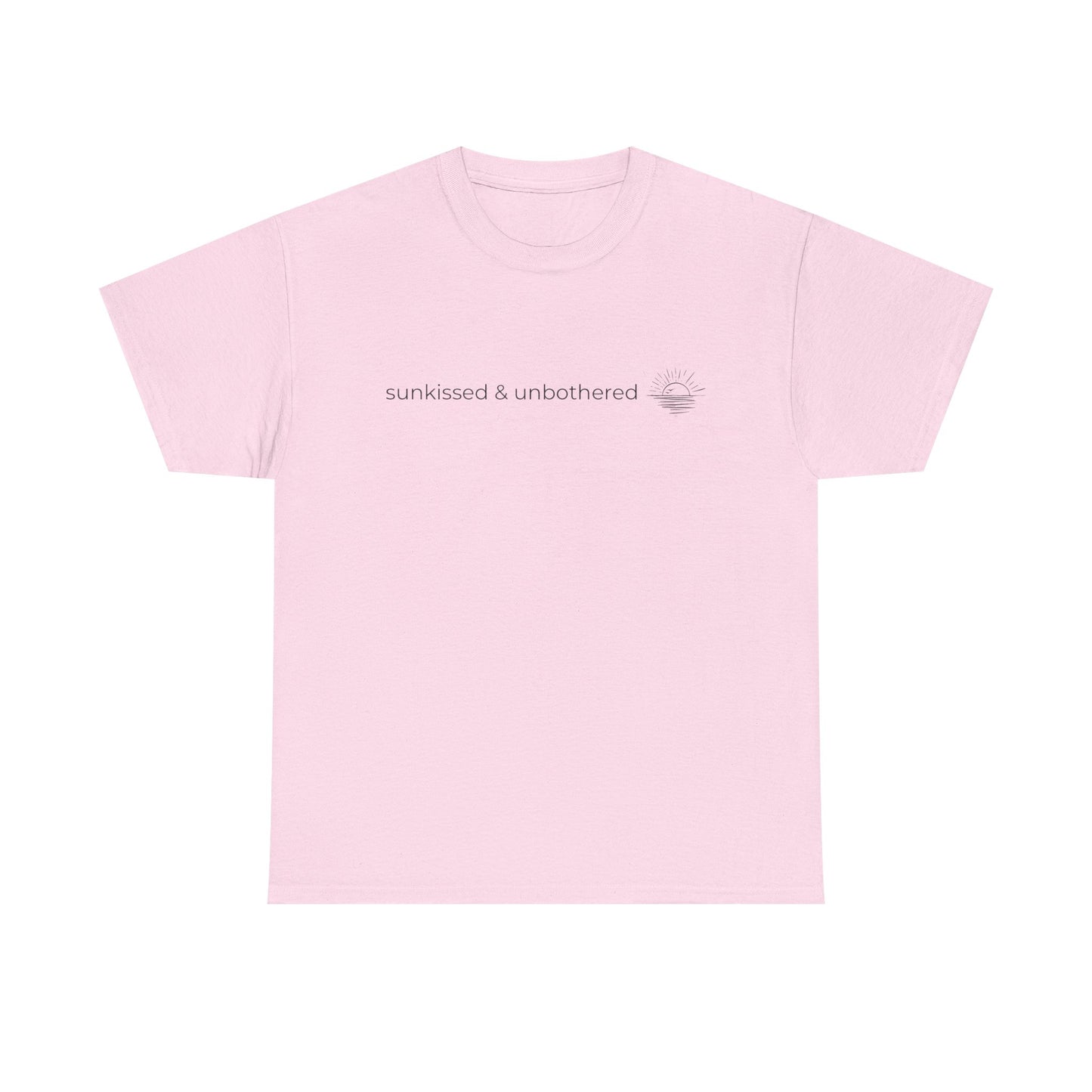 Sunkissed & Unbothered – Summer Cotton Tee