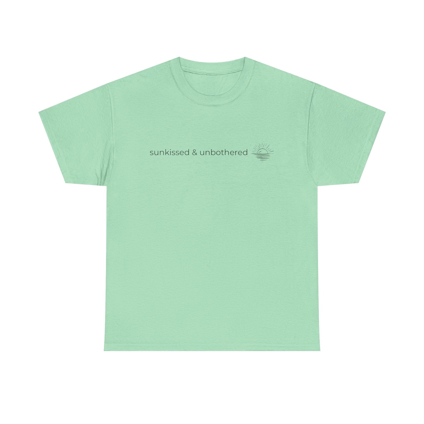 Sunkissed & Unbothered – Summer Cotton Tee