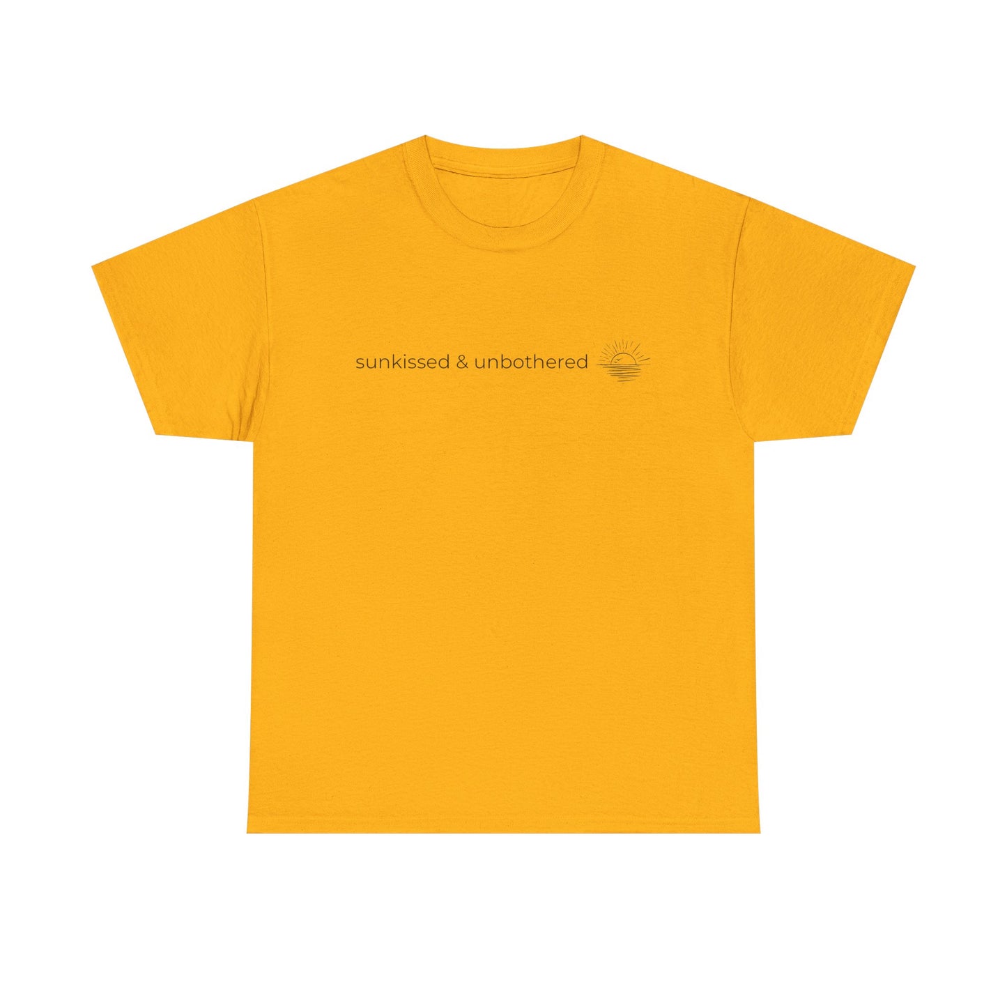 Sunkissed & Unbothered – Summer Cotton Tee