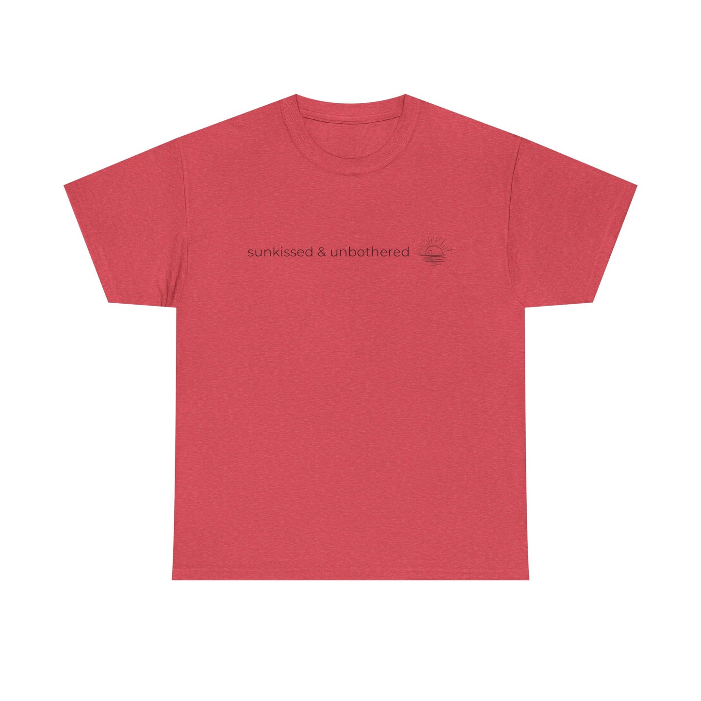 Sunkissed & Unbothered – Summer Cotton Tee