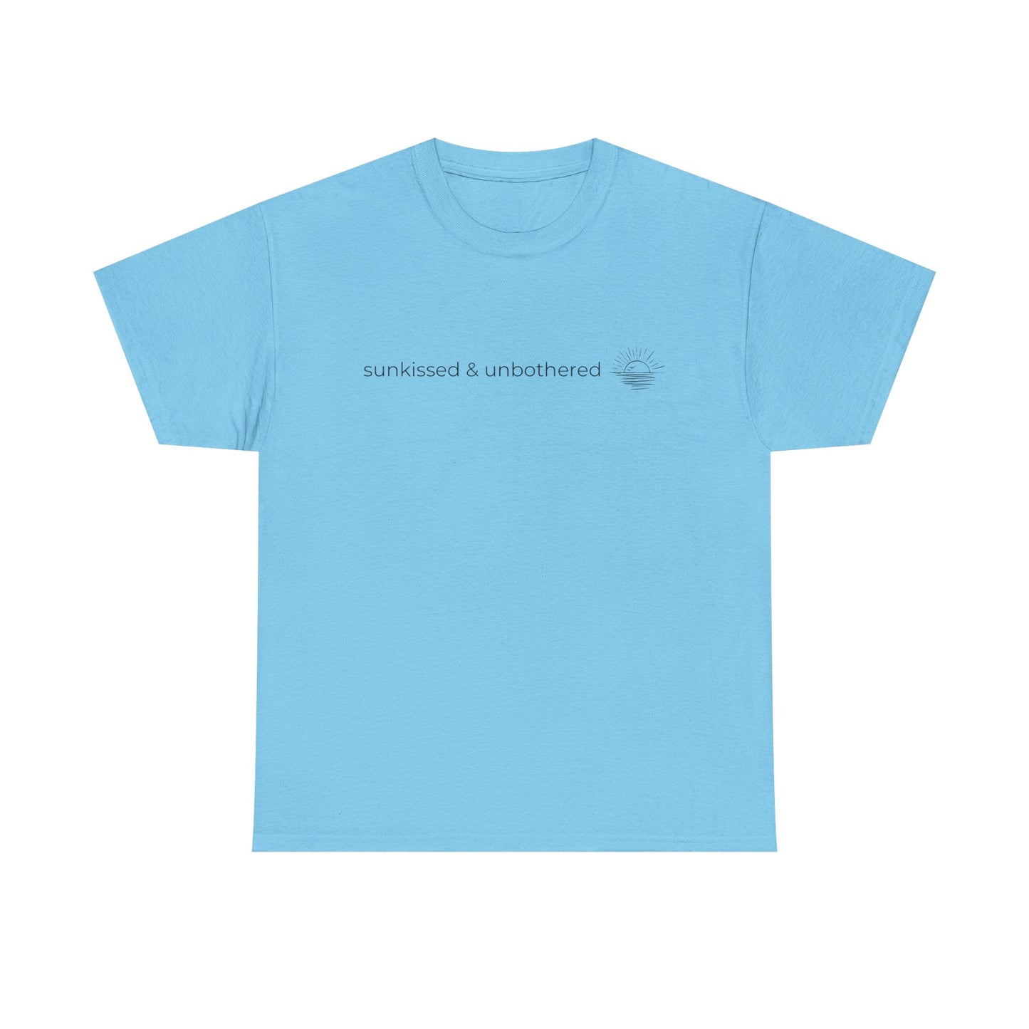Sunkissed & Unbothered – Summer Cotton Tee