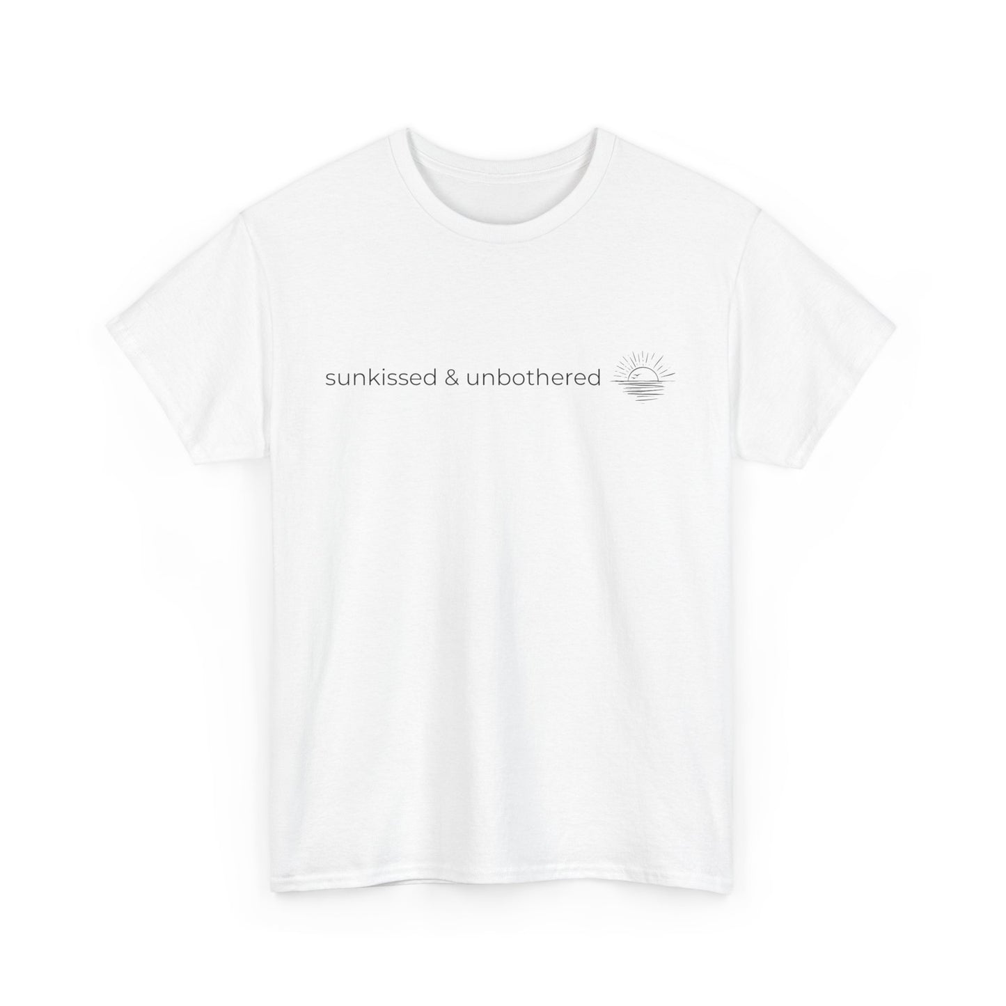 Sunkissed & Unbothered – Summer Cotton Tee